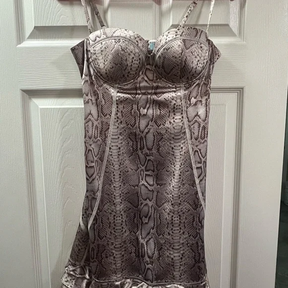 Guess by Marciano Snake Print Slip Dress - Picture 1 of 3